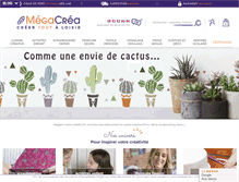 Tablet Screenshot of megacrea.com